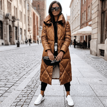 Aleah | Women's Zip-Up Winter Coat for Commuting