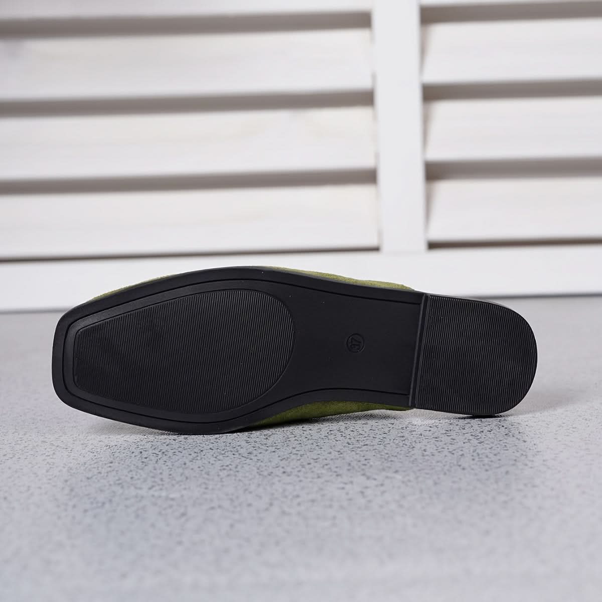 Nevaeh | Women's Square Toe Slip-On Mule Loafer Flats