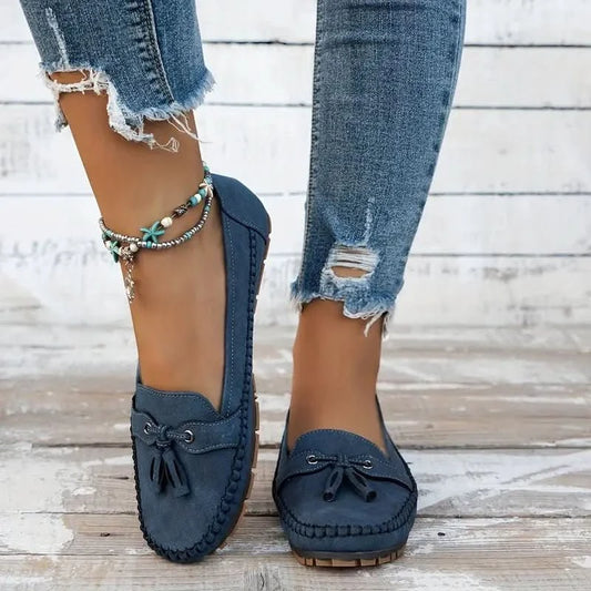 Danielle | Gepolsterte Schlupf-Loafer mit Schleife für Damen
