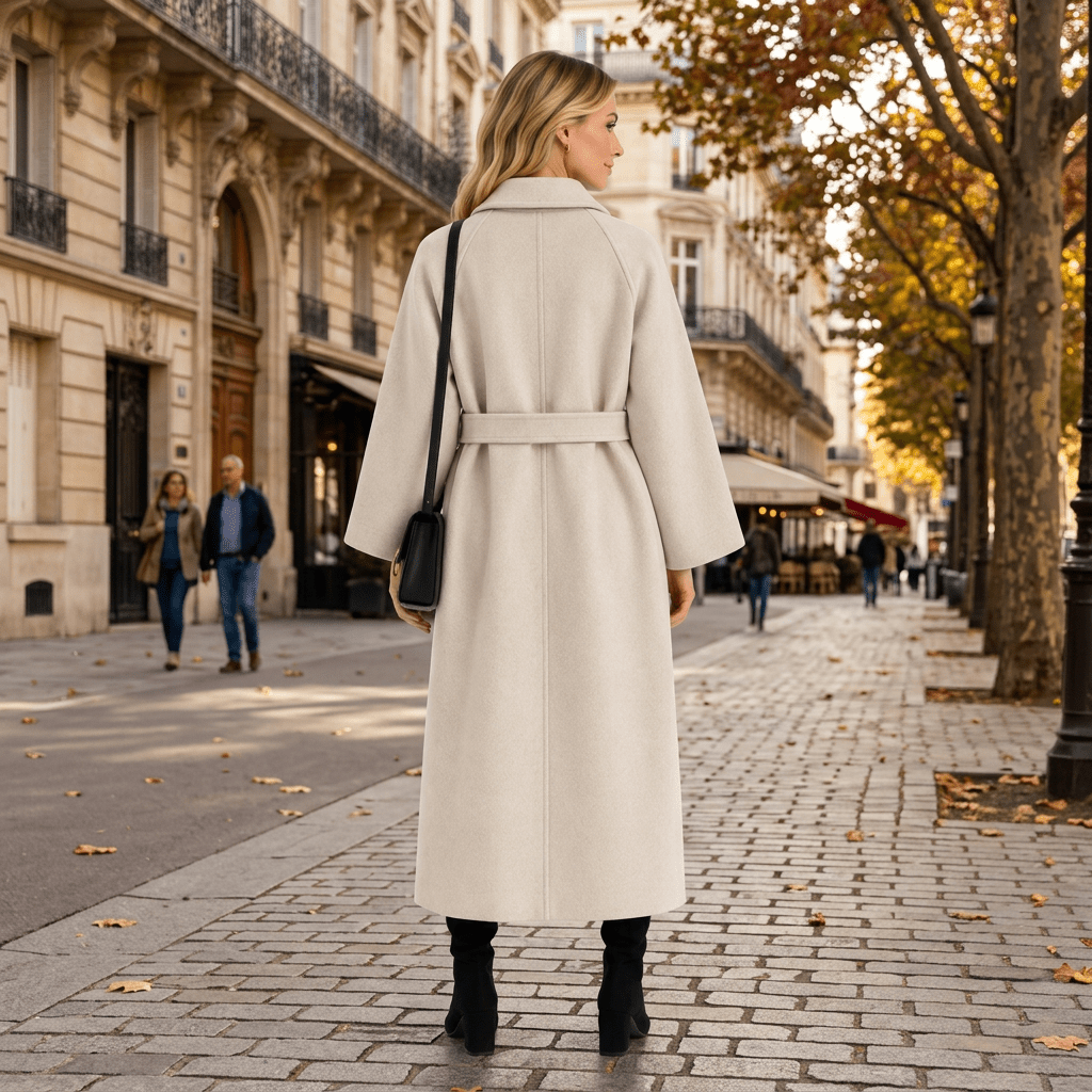 Maricela | Women's Longline Belted Winter Coat