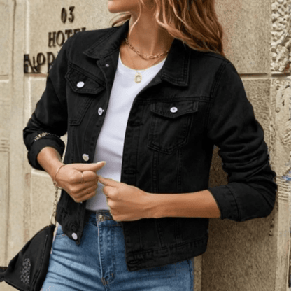 Cheyenne | Women's Button-Down Casual Jacket with Chest Pocket