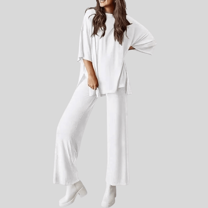 Isabella | Women's Two Piece Lounge Set with Pocketed Trousers