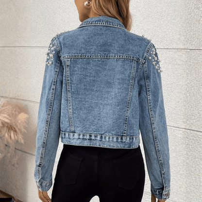 Tracy | Women's Embellished Button-Down Jacket