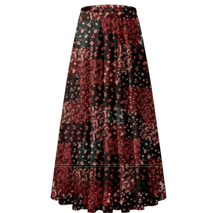 Cynthia | Women's Floral High-Waisted Maxi Skirt