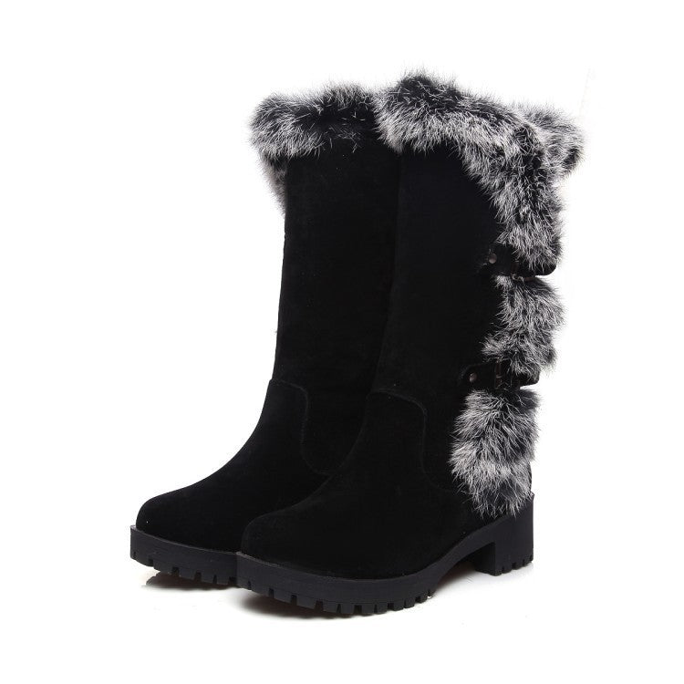 Emilie | Women's Mid-Calf Winter Walking Boots