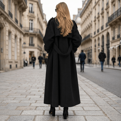 Lizzie | Women's Classic Longline Belted Trench Coat