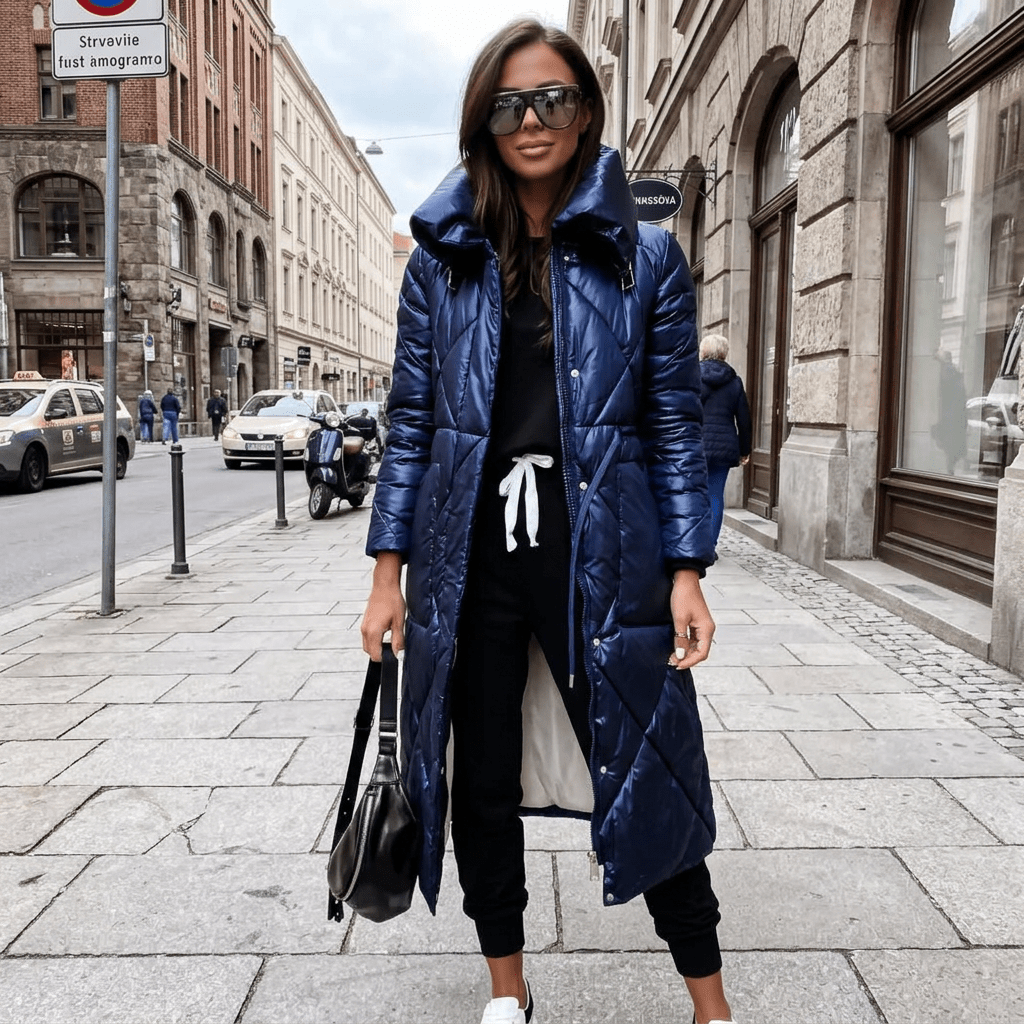 Aleah | Women's Zip-Up Winter Coat for Commuting