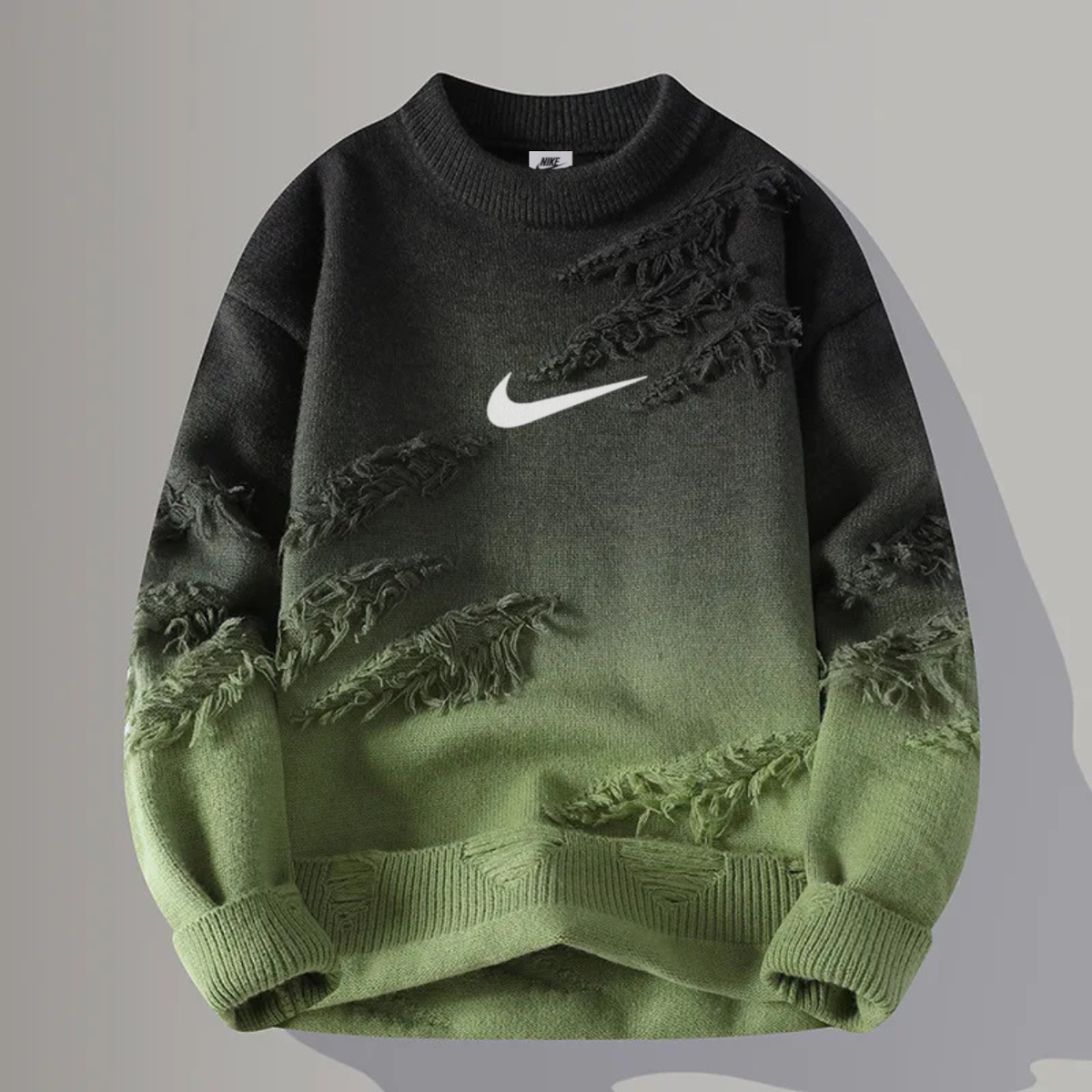 Desirae | Women's Gradient Crewneck Knit Jumper