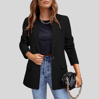 Leslie | Women's Oversized Turn-Down Collar Blazer