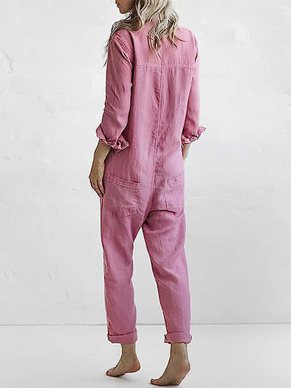 Loretta | Women's Long Sleeve Smart Jumpsuit