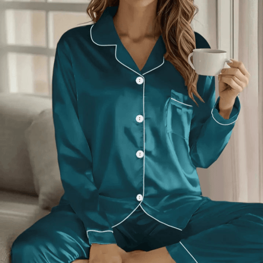 Diane | Women's Button Front Sleepwear Set