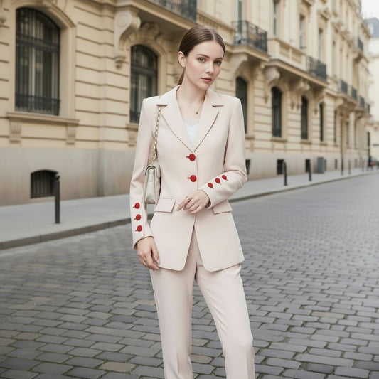 Brenna | Women's Tailored Trousers Suit Set