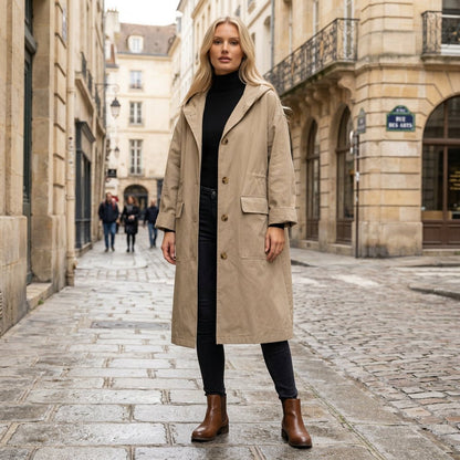 Teagan | Women's Structured Trench Style Coat