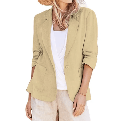 Lydia | Women's Tailored Single-Button Blazer Jacket