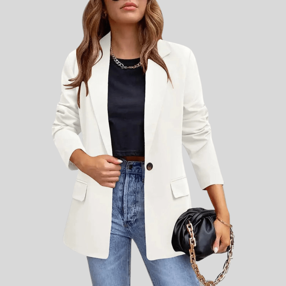 Leslie | Women's Oversized Turn-Down Collar Blazer