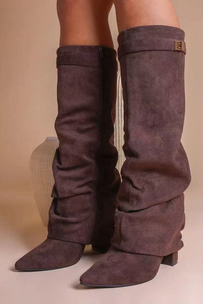 Jadyn | Women's Knee-High Block Heel Boots