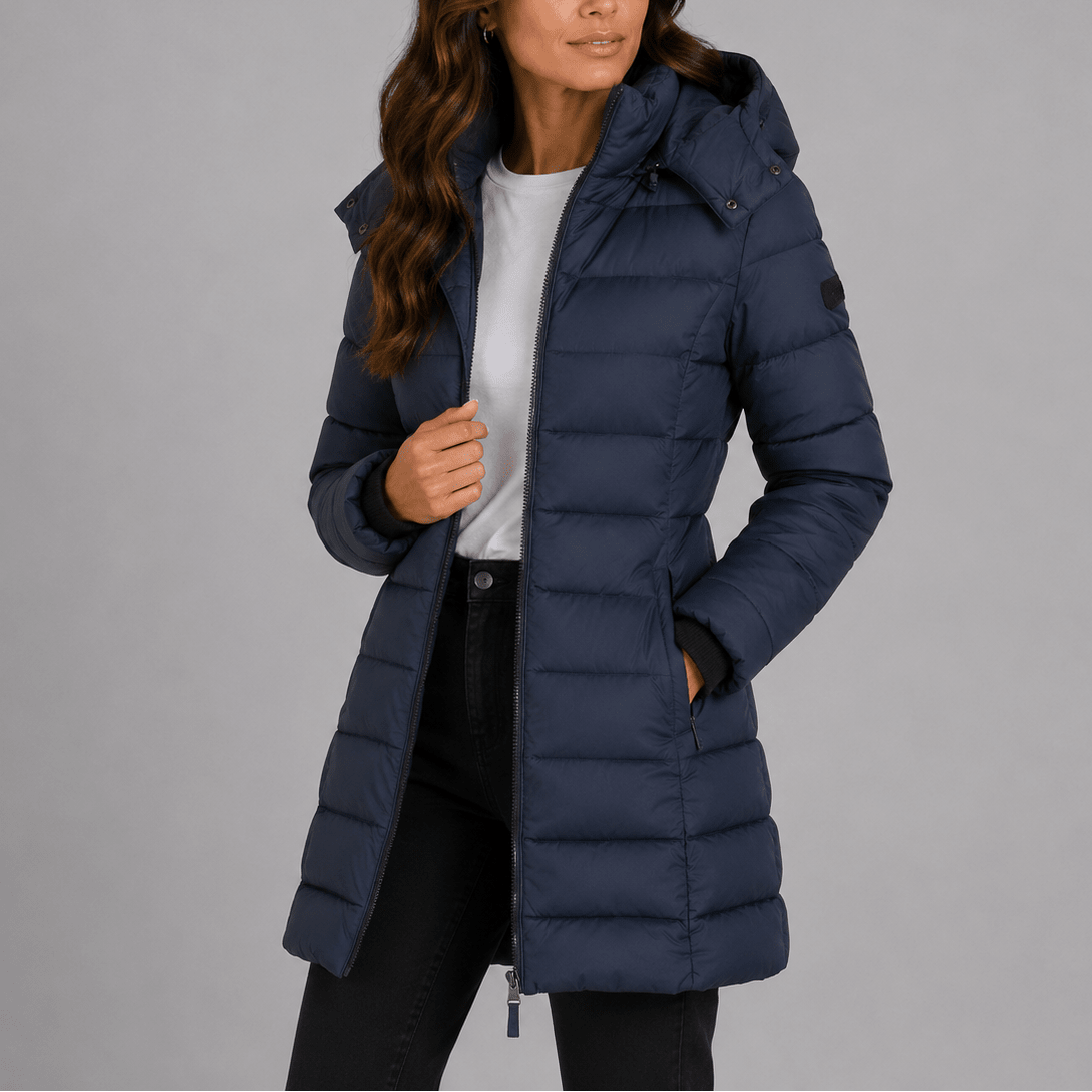 Ayanna | Women's Hooded Quilted Winter Parka