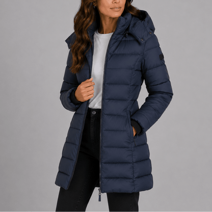Ayanna | Women's Hooded Quilted Winter Parka