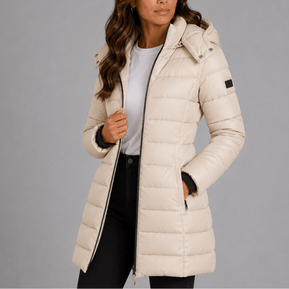 Ayanna | Women's Hooded Quilted Winter Parka