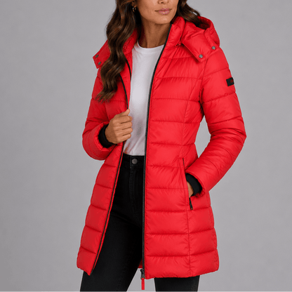 Ayanna | Women's Hooded Quilted Winter Parka