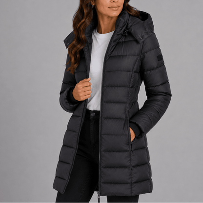 Ayanna | Women's Hooded Quilted Winter Parka