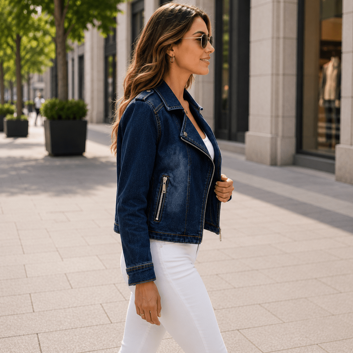 Jazmine | Chaqueta vaquera vintage de mujer para combinar