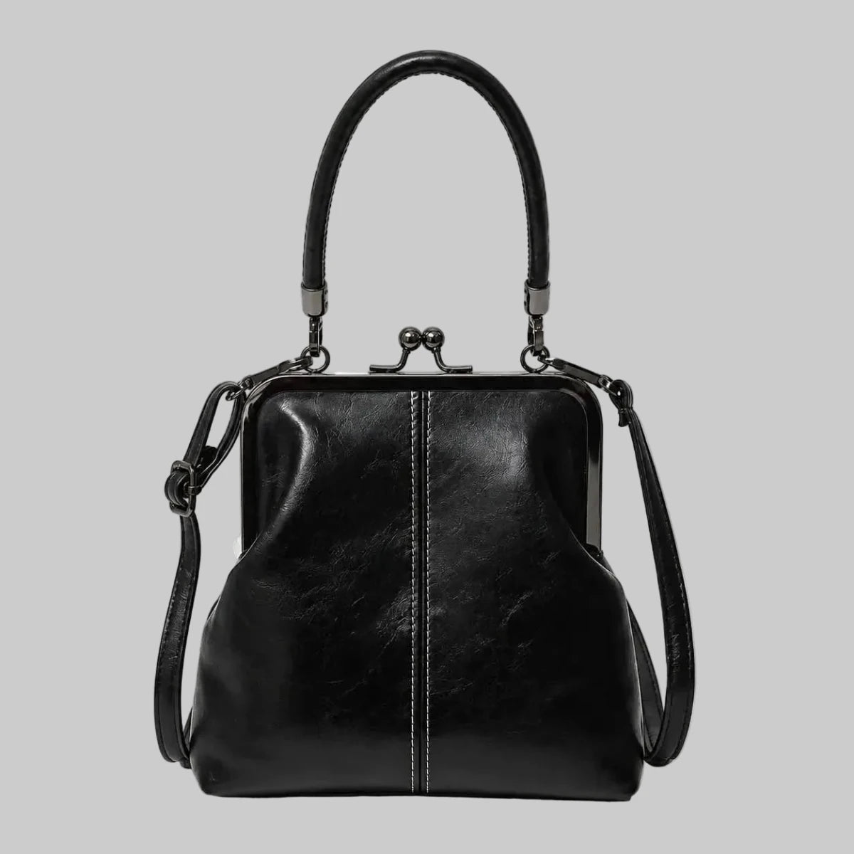 Kyla | Bolso bandolera con cierre de boquilla y asas para mujer