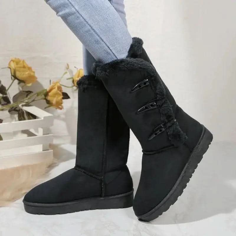 Bridgett | Women's Wool-Lined Mid-Calf Snow Boots