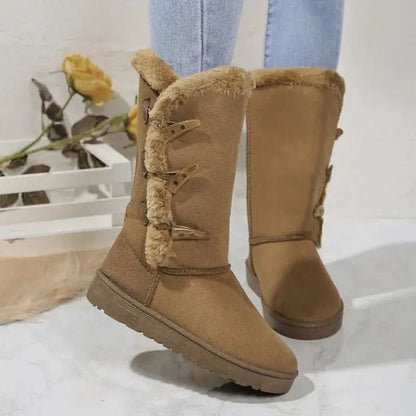 Bridgett | Women's Wool-Lined Mid-Calf Snow Boots