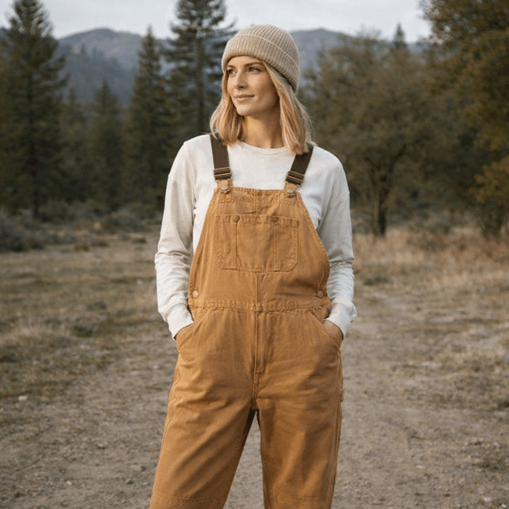 Cierra | Women's Straight-Leg Bib Dungarees