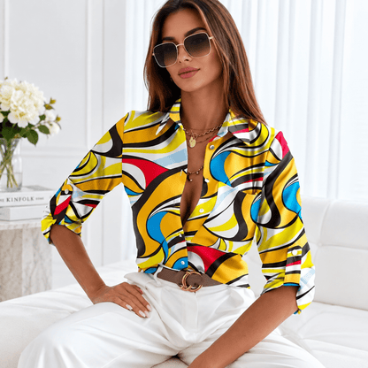 Carmen | Women's Classic Relaxed Fit Blouse