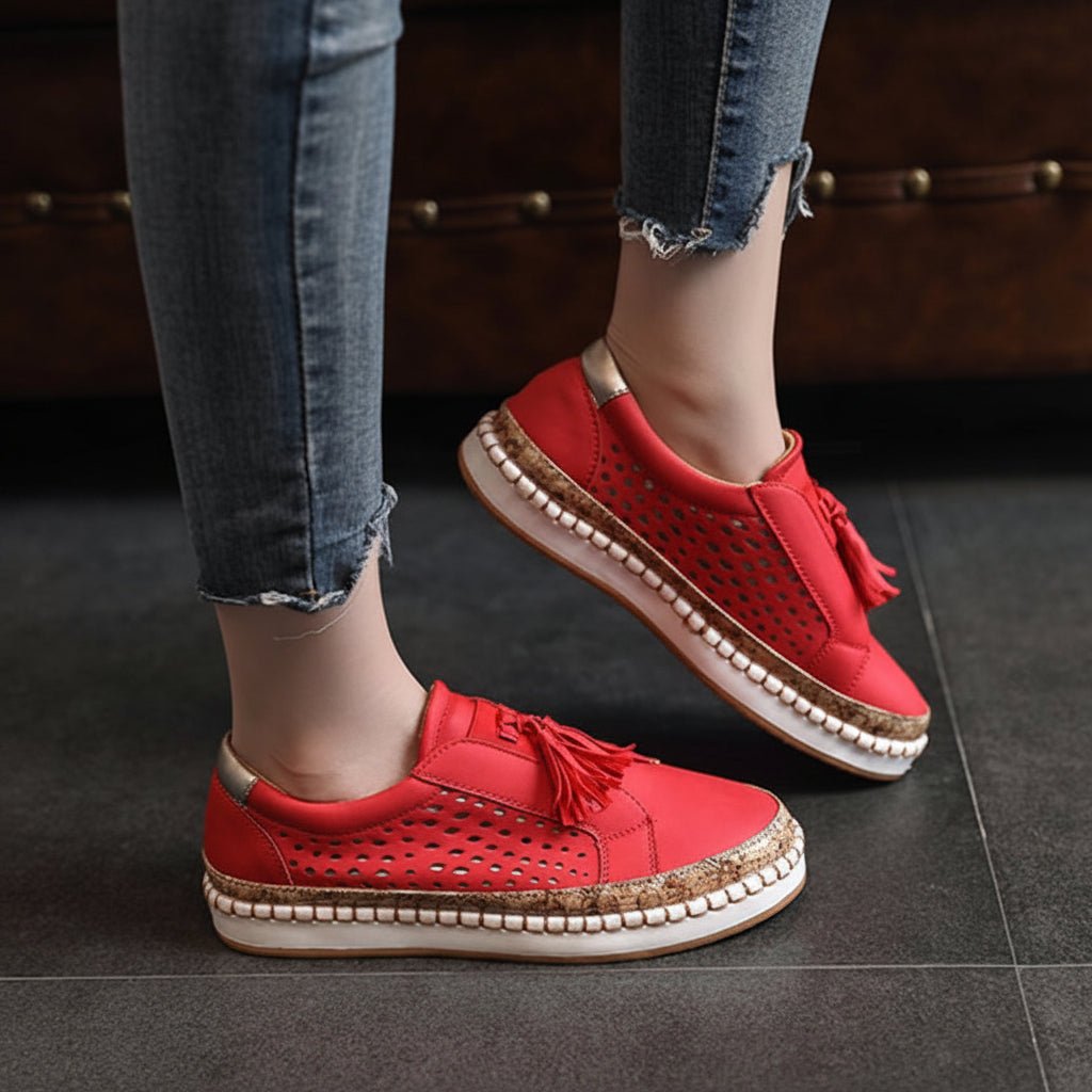 Sophie | Women's Cushioned Slip-On Walking Slippers