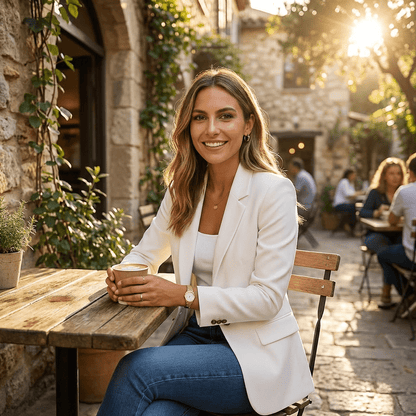 Jocelyn | Women's Tailored One-Button Blazer Jacket