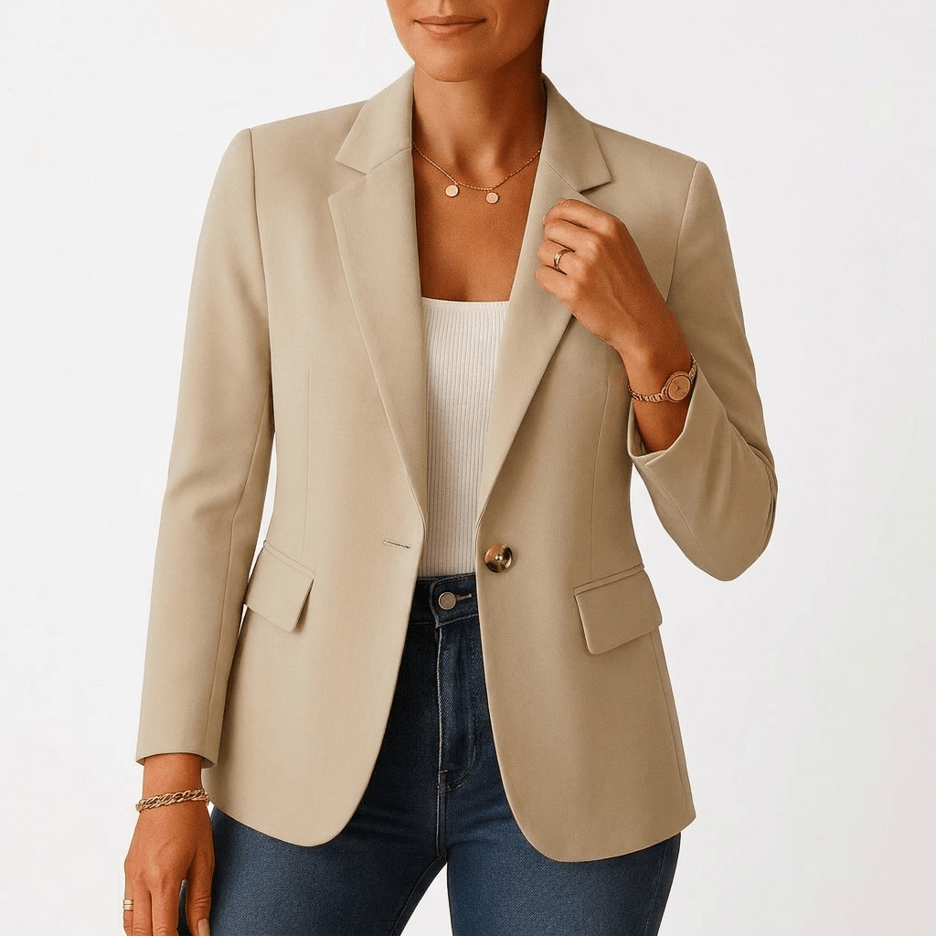 Jocelyn | Women's Tailored One-Button Blazer Jacket