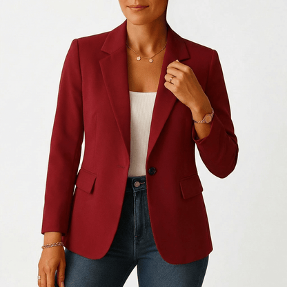 Jocelyn | Women's Tailored One-Button Blazer Jacket
