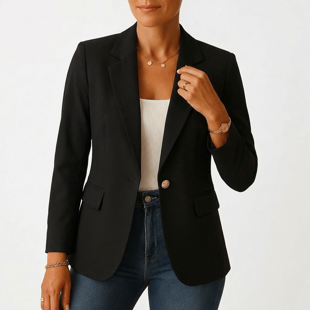 Jocelyn | Women's Tailored One-Button Blazer Jacket