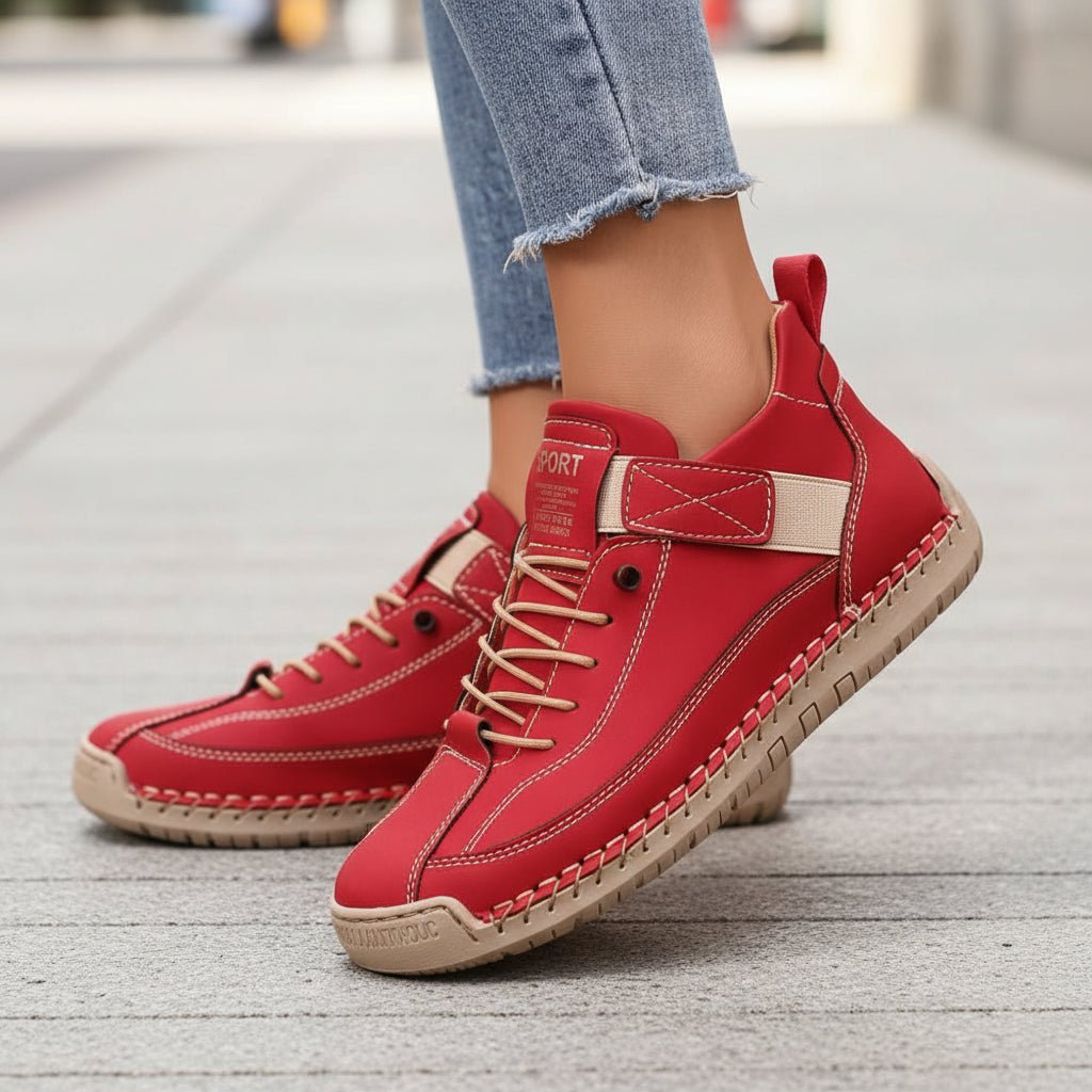 Katelynn | Zapatillas de cuero para caminar para mujer
