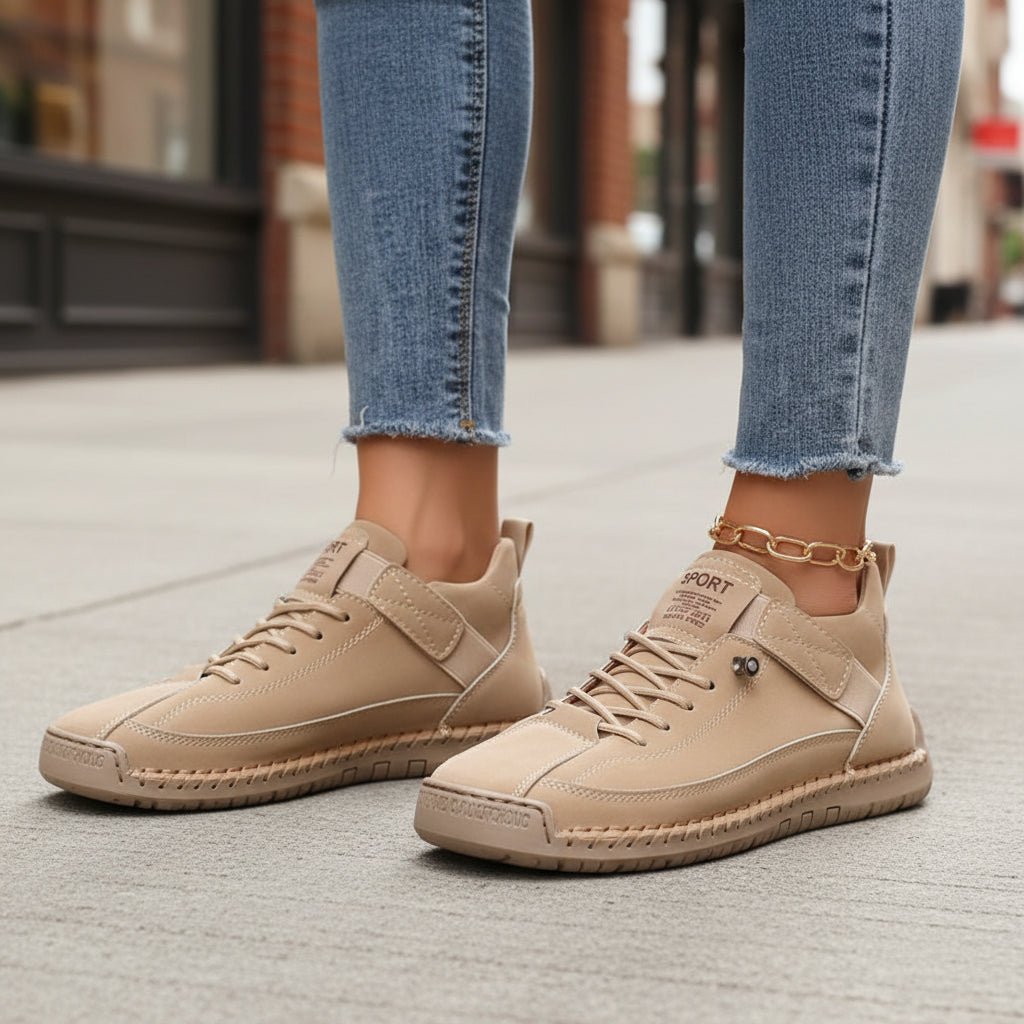 Katelynn | Zapatillas de cuero para caminar para mujer