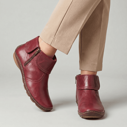 Elissa | Women's Side Zip Ankle Boots for Winter