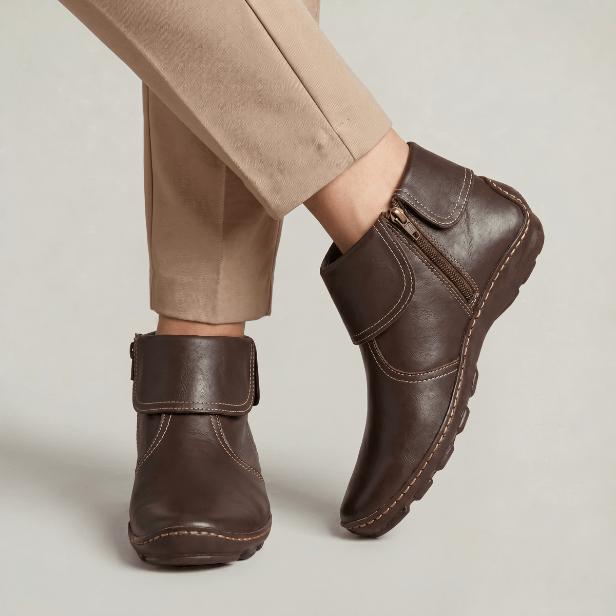 Elissa | Women's Side Zip Ankle Boots for Winter