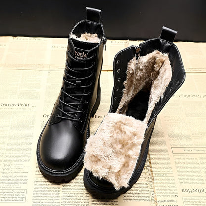 Kiera | Women's Black Winter Cold-Weather Boots