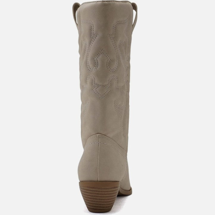 Latisha | Women's Pointed Western Ankle Boots