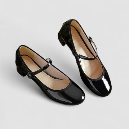 Kyra | Zapatos de tacón Mary Jane para mujer con tira de hebilla