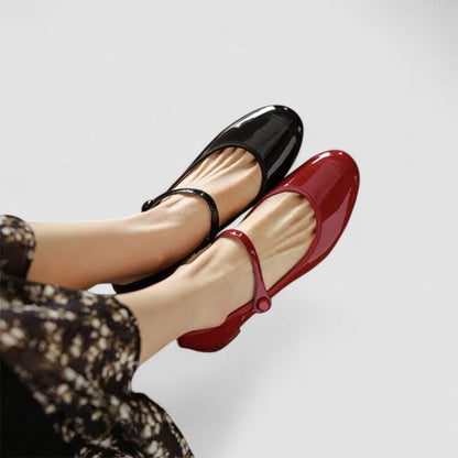 Kyra | Zapatos de tacón Mary Jane para mujer con tira de hebilla