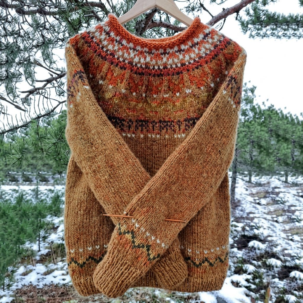Reid | Herrenpullover im Vintage-Stil mit lockerer Passform und Rundhalsausschnitt