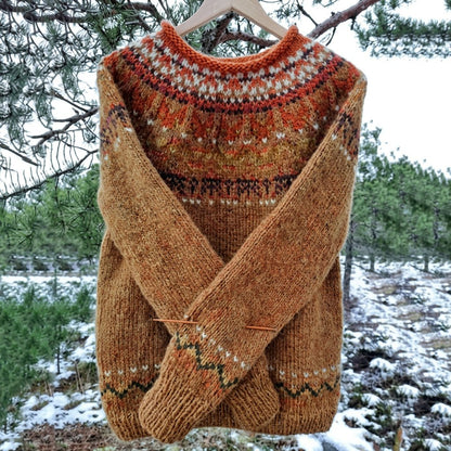 Reid | Herrenpullover im Vintage-Stil mit lockerer Passform und Rundhalsausschnitt