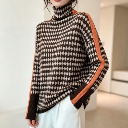 Nayeli | Women's Winter Turtleneck Knit Jumper
