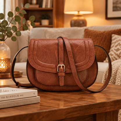 Ximena | Women's Classic Saddle Crossbody Bag