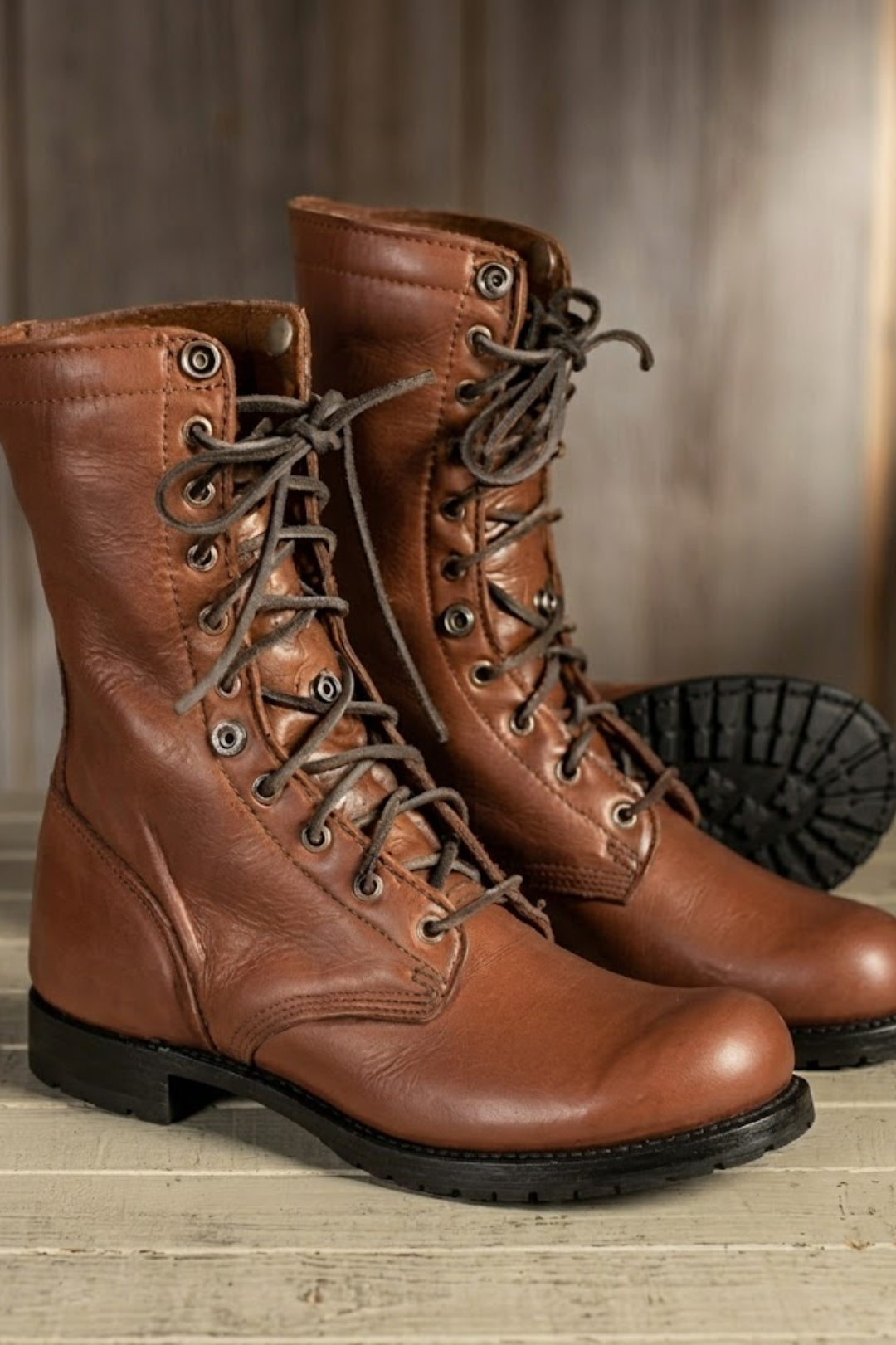 Paola | Damen-Schnürstiefeletten im Combat-Stil