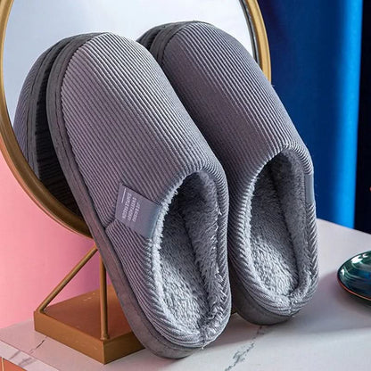 Raina | Women's Winter Plush Cotton Slippers